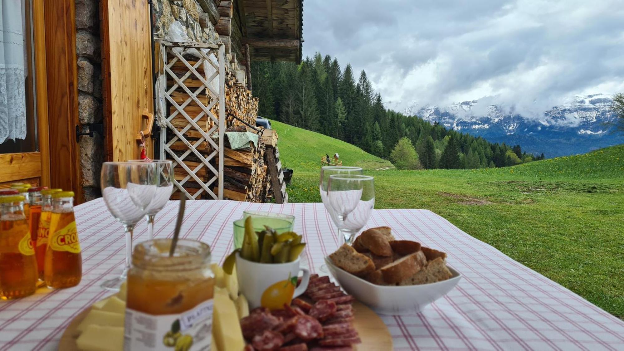 Baita Pra Petina Pale Di San Martino Siror Екстериор снимка